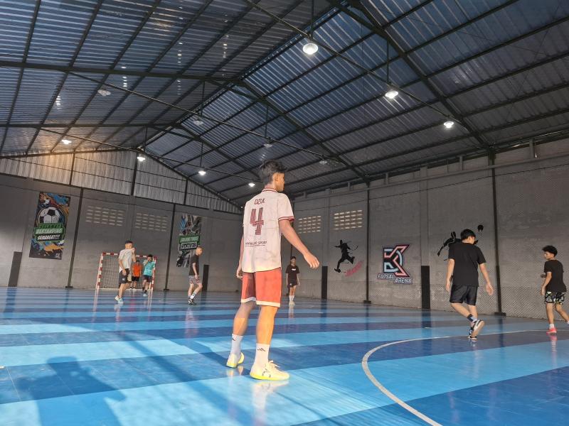 Latihan Rutin Ekskul Futsal